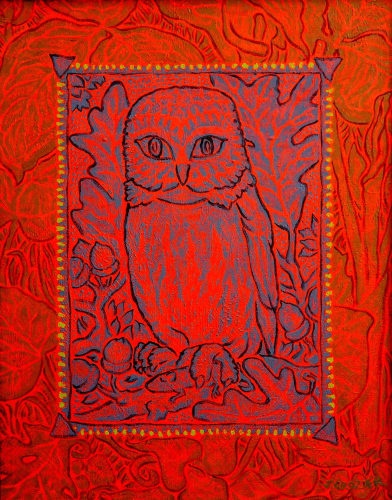 <p style="font-size: 16px; line-height: 150%;"><strong><em>Night Owl</em></strong>&emsp;<br />
  oil painting&emsp;<br />
17&rdquo; x 21&rdquo; | <strong>SOLD</strong></p>