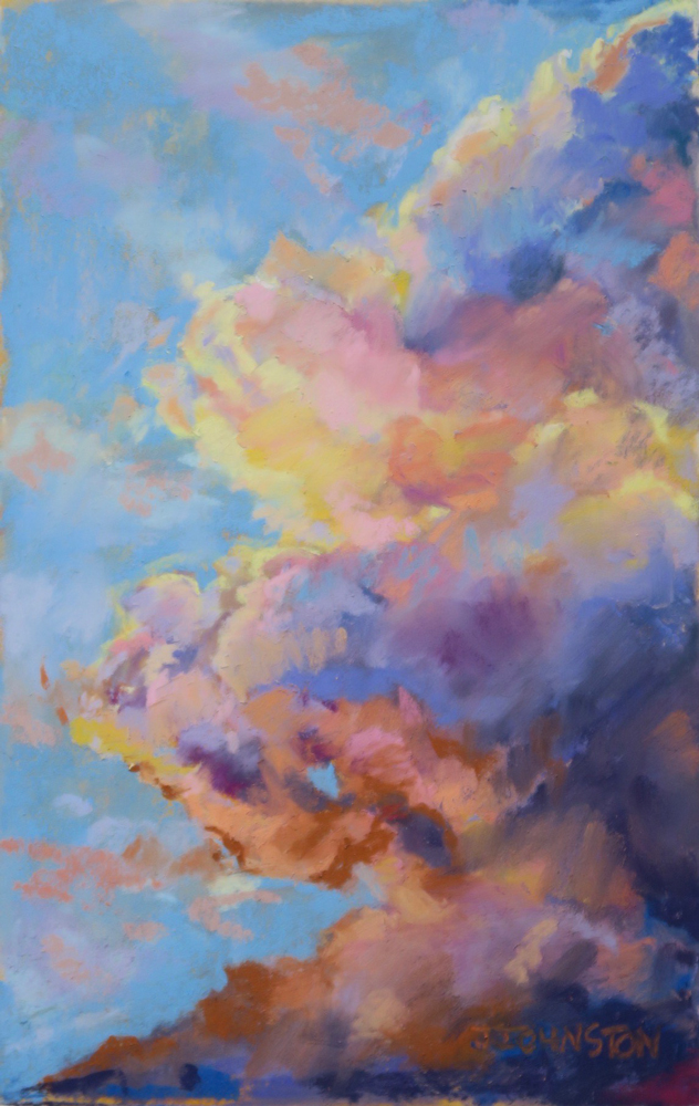 <p style="font-size: 16px; line-height: 150%;"><em><strong>Clouds&emsp;<br>
</strong></em>Pastel  / 14&rdquo; x 11&rdquo; / Framed&emsp;<br>
<strong>SOLD</strong></p>