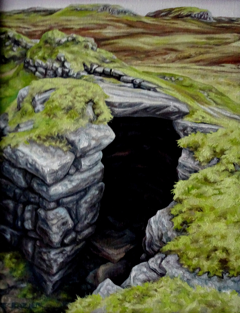 <p style="font-size: 16px; line-height: 150%;"><strong><em>Scottish Broch</em></strong>&emsp;<br />
  oil painting&emsp;<br />
12&rdquo; x 16&rdquo; | <strong>$250</strong></p>